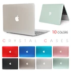 Чехол для ноутбука Apple Macbook, Прозрачный чехол для Air Pro Retina 11 12 13 15 15,4 13,3 дюйма с защитной панелью