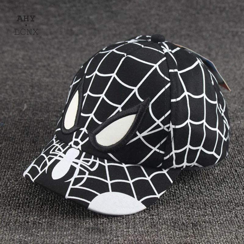 

Disney Spiderman Summer Cotton Baby Hat Adjustable Toddler Boys Girls Hip Hop Baseball Cap For 2-8y Children Hats Kid Gifts Caps