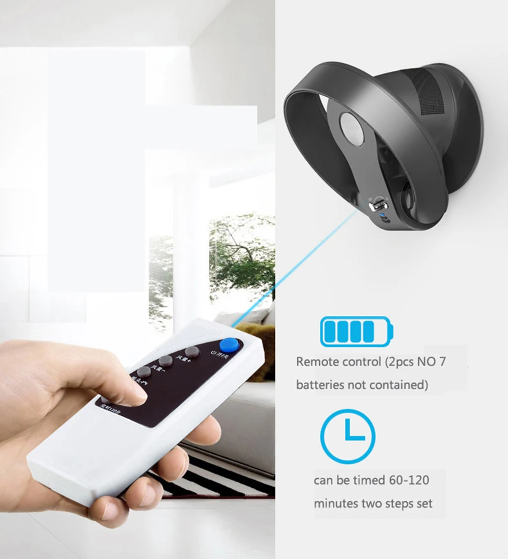 Бесшумный Электрический вентилятор 2019 с дистанционным управлением мощный