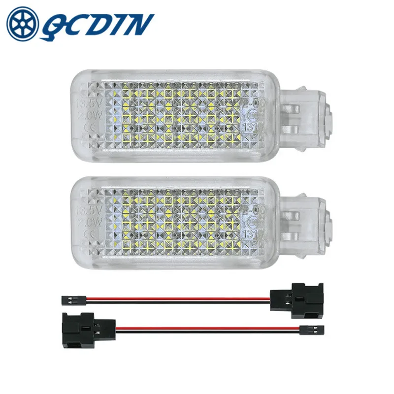 

2PCS For Audi LED lnterior Light White 12V Car Footwell Light For Audi A2 A3 S3 A4 S4 A5 S5 A6 S6 A7 A8 S8 RS4 TT TTS TTRS