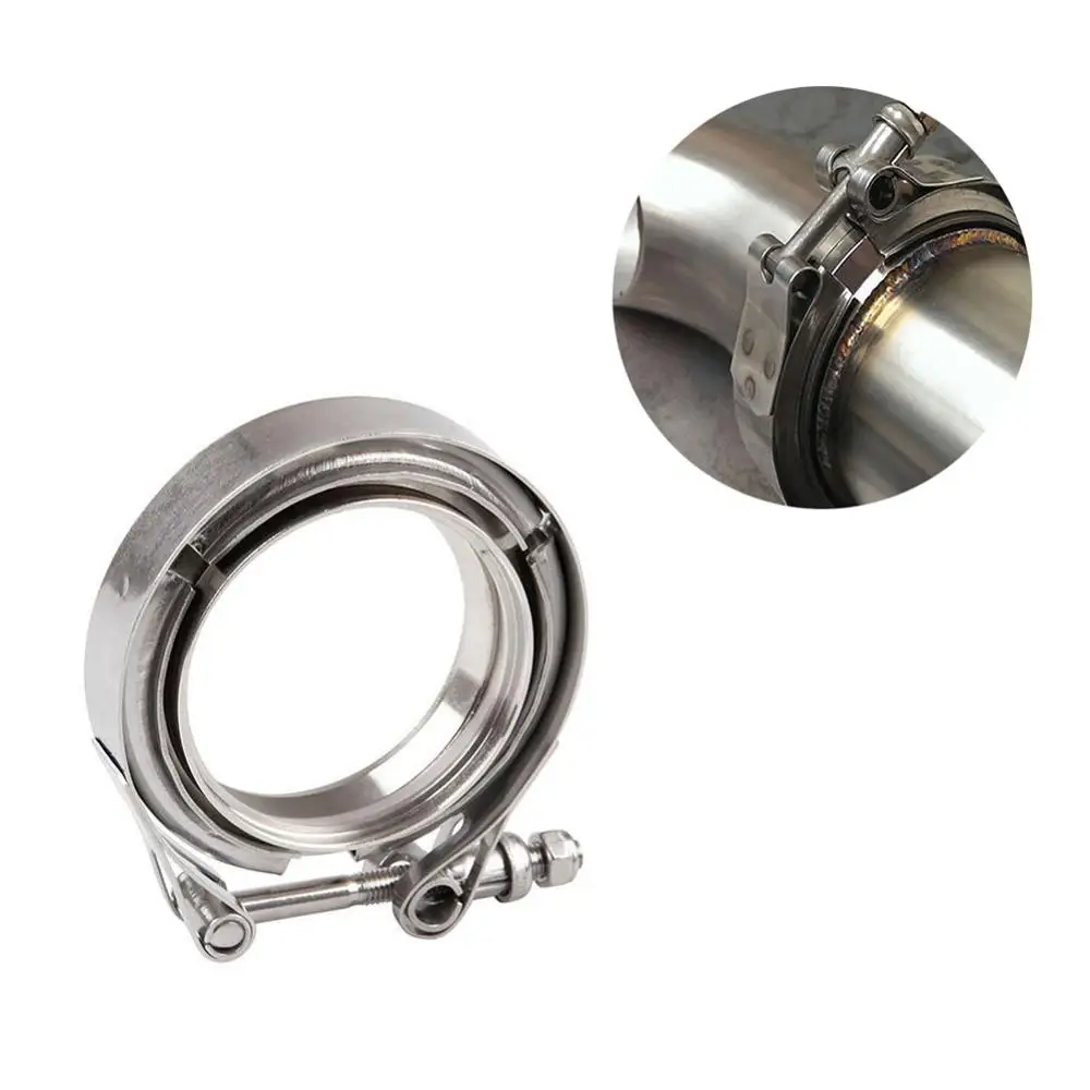 Горловины из нержавеющей стали 304 фланцевый V образный зажим для автомобильной