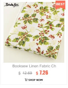 Домашний текстиль booksew хлопок льняная ткань синий узор дизайн швейный материал скатерть подушка сумка занавеска подушка Zakka CM