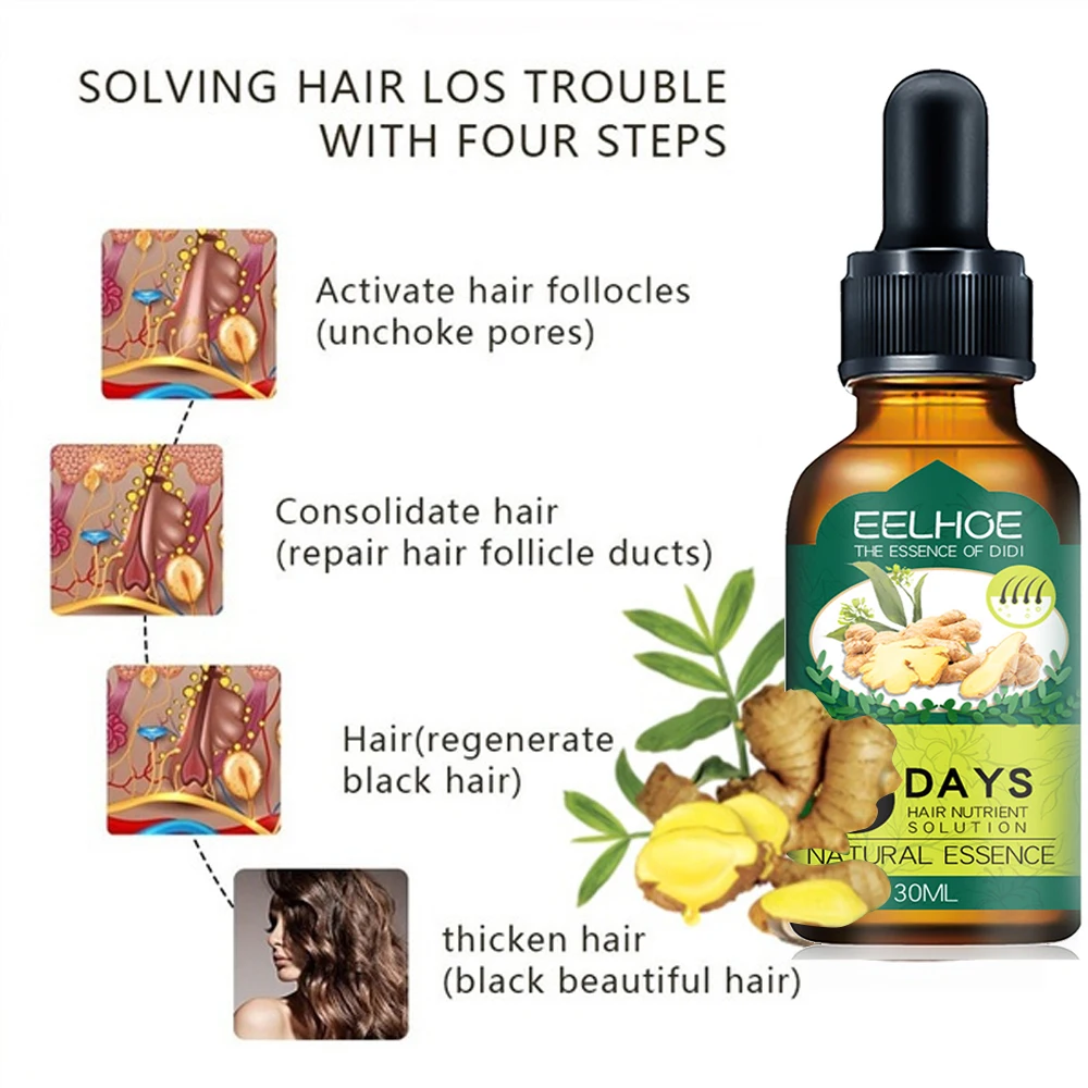 Эссенция для роста волос масло продукты быстрого уход за кожей головы лечение