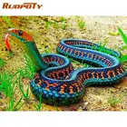 RUOPOTY 5D алмазная живопись цветная змея полная квадратная Алмазная вышивка животные картины Стразы мозаика домашний декор