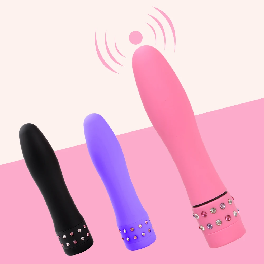 Ватин Diamond Bullet Вибратор многоскоростной вибрирующий стимулятор клитора интимные