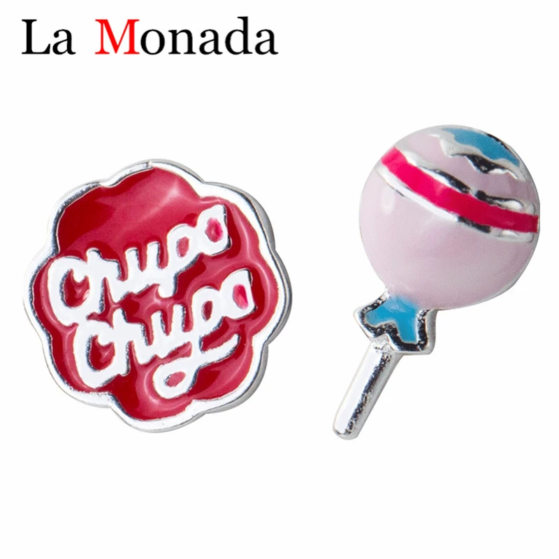 Женские асимметричные серьги гвоздики из 100% стерлингового серебра 925 пробы