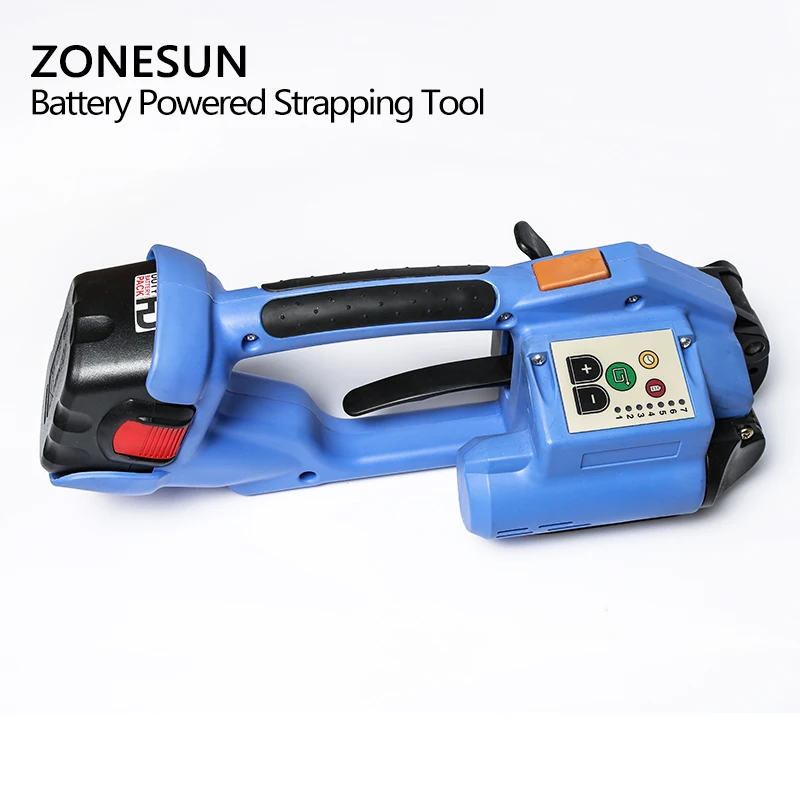 ZONESUN Strapping Machine ORT-200 Battery Powered Electric Pet Strap Packing Tool Plastic | Бытовая техника