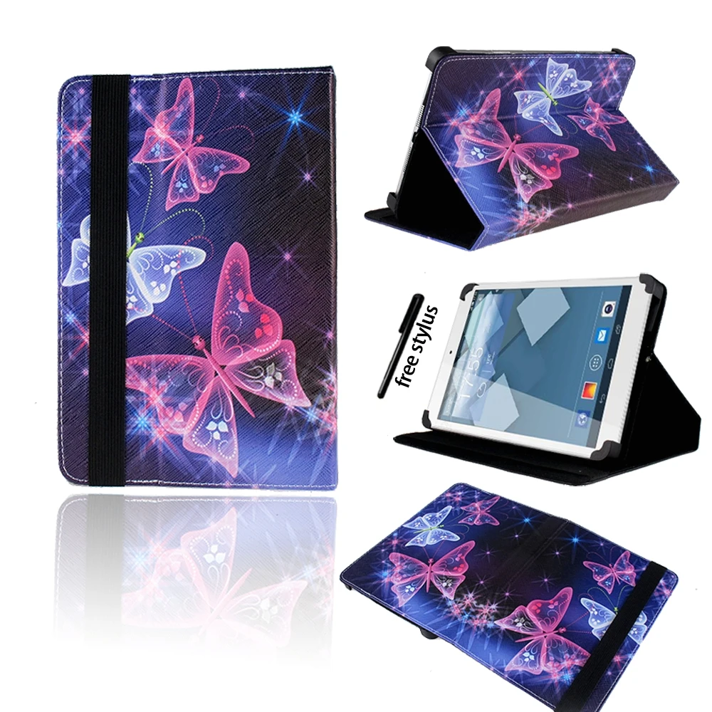 Ударопрочный чехол-книжка с принтом кожаный чехол подставкой для Alcatel 1T/3 T/A3/Alcatel