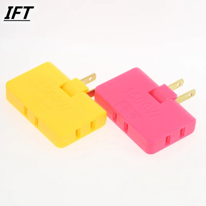 Вилка для США AC 125V 15A 1500W портативная вращающаяся Triporate Power Plug Socket | Обустройство