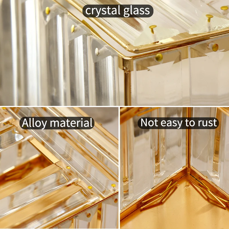 Прозрачная стеклянная салфетка для дома отеля автомобиля держатель ручек