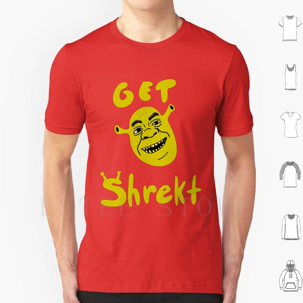 

Get Shrekt T Shirt Men Cotton 6xl Get Shrekt Shrekt Shrek Dreamworks Procreate
