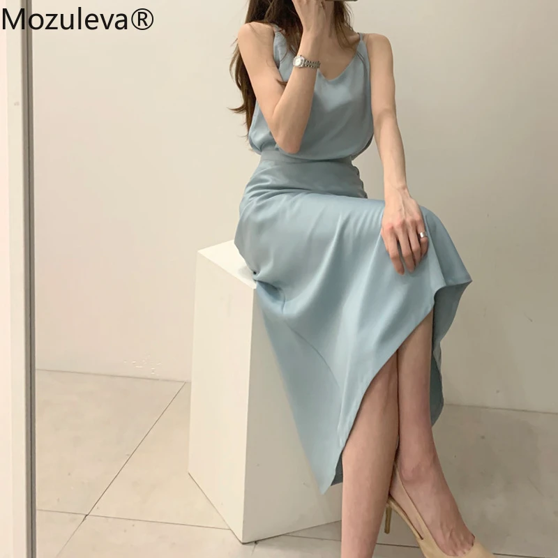 Женский костюм-двойка с V-образным вырезом однотонный топ без рукавов и