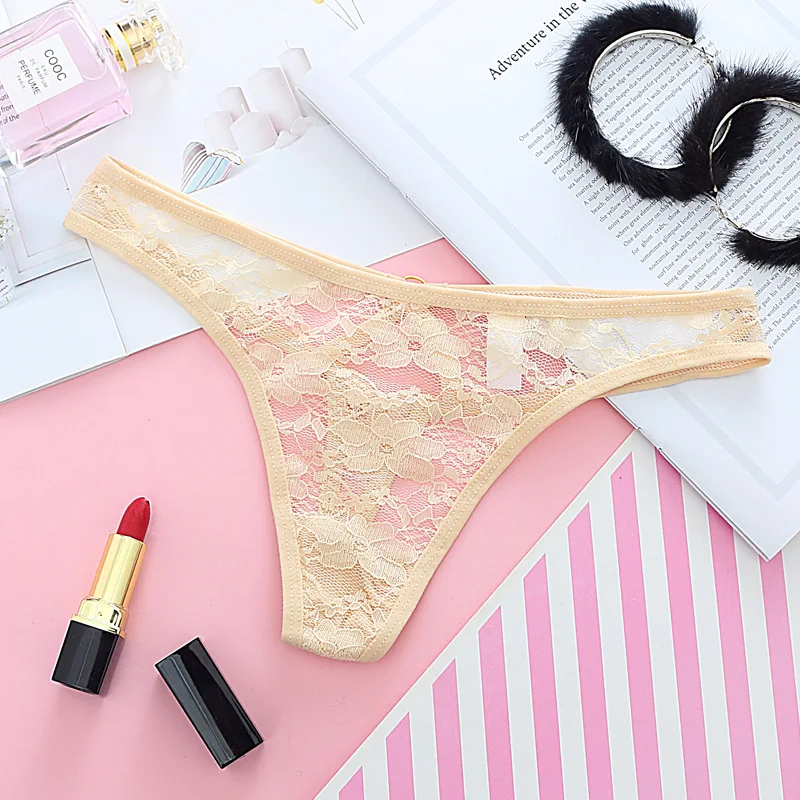 Внешняя торговля прозрачные сексуальные кружевные стринги тонкие полоски со