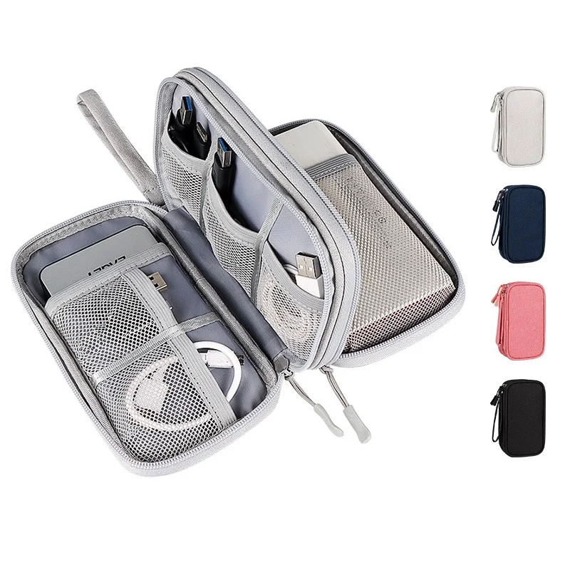 Двухслойные защитные аксессуары для путешествий сумка внешнего аккумулятора