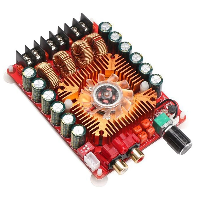 

Плата цифрового усилителя мощности TDA7498E 2x160вт стерео BTL 220 Вт моно Высокая мощность класса D аудио Плата усилителя мощности