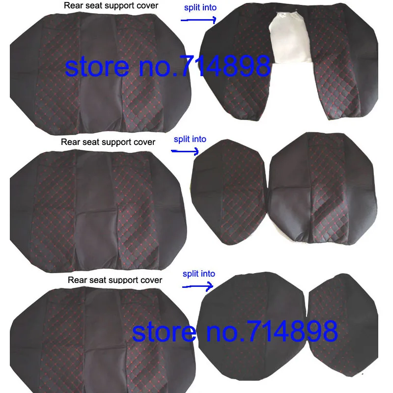 Универсальное автокресло крышка ткани материал хэтчбек и седан задний спинка