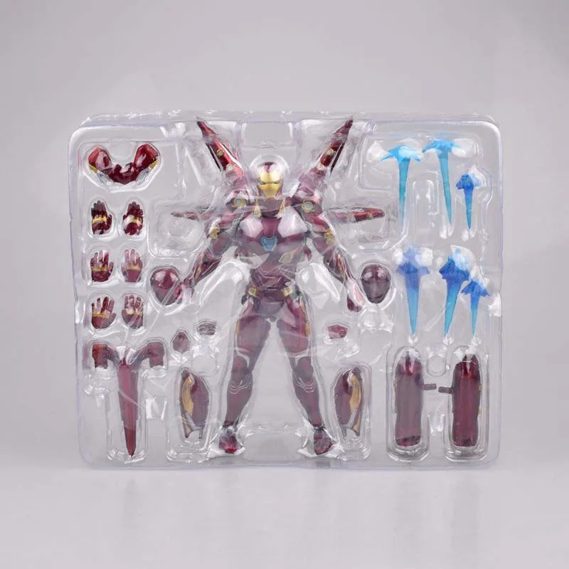 

Marvel Avengers Iron Man Action Figure MK50 Arms Model Dolls Toys