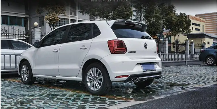 For Volkswagen POLO Spoiler 2011-2016 High Quality ABS Material Car Rear Wing Primer Color | Автомобили и мотоциклы