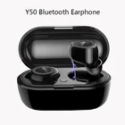 Наушники-вкладыши TWS Bluetooth 5,0 наушники зарядным устройством Беспроводной наушники 9D стерео спортивные Водонепроницаемый гарнитуры Y50 наушники