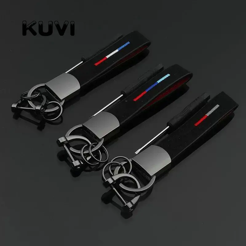 Ручной работы из кожи Пряжка подковы брелок для ключей Ретро Авто ключевой