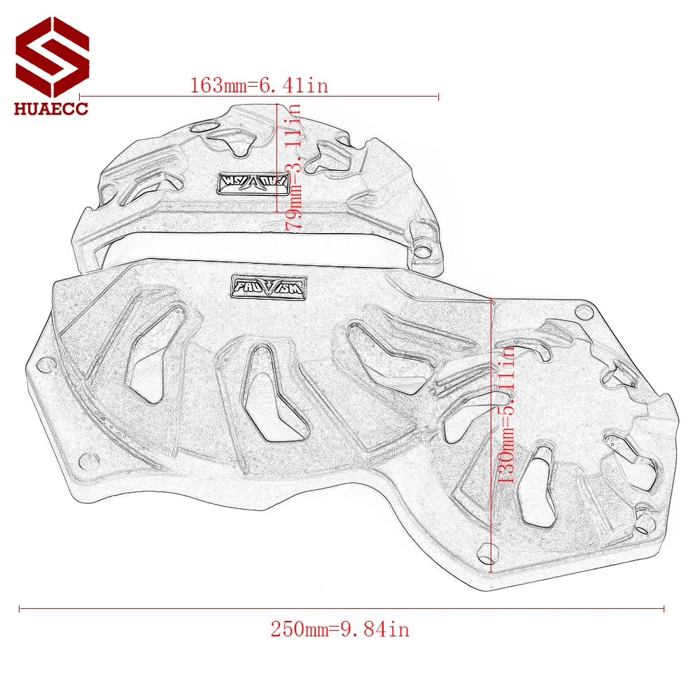 Для Suzuki GSXR600 GSXR750 2006-2019 мотоциклы крышки двигателя протекторы чехол GSX R600 R750 GSXR 600 750