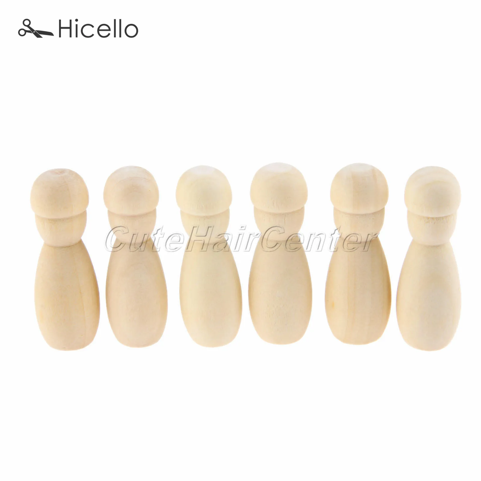 10 шт. деревянные фигурки Монтессори 15 х42 мм|Поделки из дерева| |