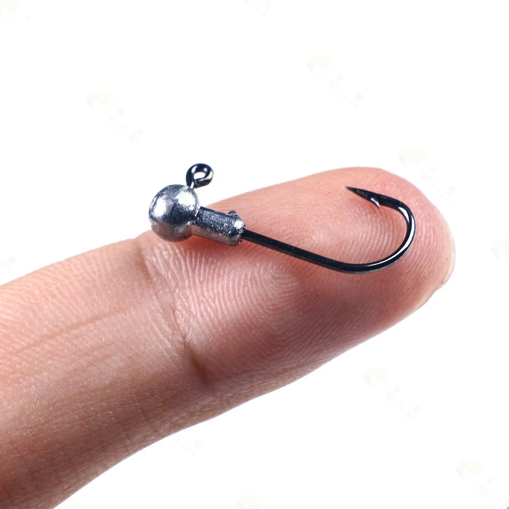 

5Pcs Fishing Hooks High Carbon Steel Barbed Fish Hook Artificial Bait Fishing Soft Worm Wobblers Crankbait Fishing Tackle Fish