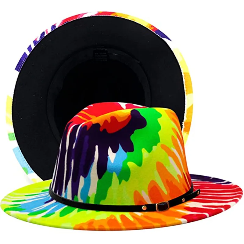 Шляпа фетровая с пряжкой и широкими полями для мужчин женщин | Аксессуары одежды