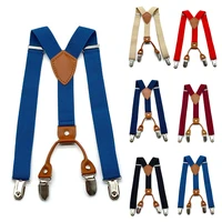 suspenders children students belt baby boys girls suspenders clip on y back braces elastic kids adjustable