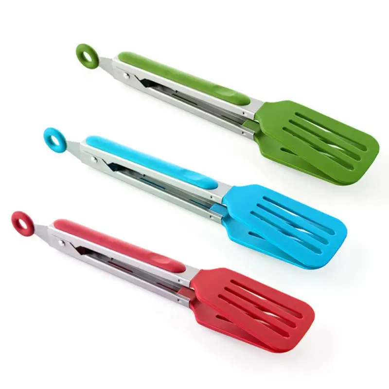 

Barbecue Clip Stainless Steel Anti-scalding Can Be Hung With Hook Food Tongs Household Kitchen Bake Gadgets Pizza Steak Tweezers