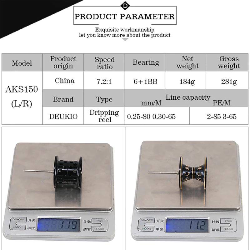 2019 катушка для заброса приманки полностью Металлическая предмет тормоз из