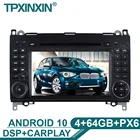 Автомобильный плеер, мультимедийная стерео-система на Android 10, 4 Гб ОЗУ, 64 Гб ПЗУ, с GPS Навигатором, для Mercedes Benz B200, b-class W245, B170