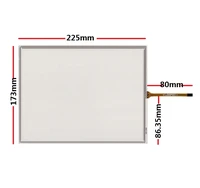 new 10 4 inch resistive touch screen 4 wire industrial industrial computer single chip touch panel 225173mm
