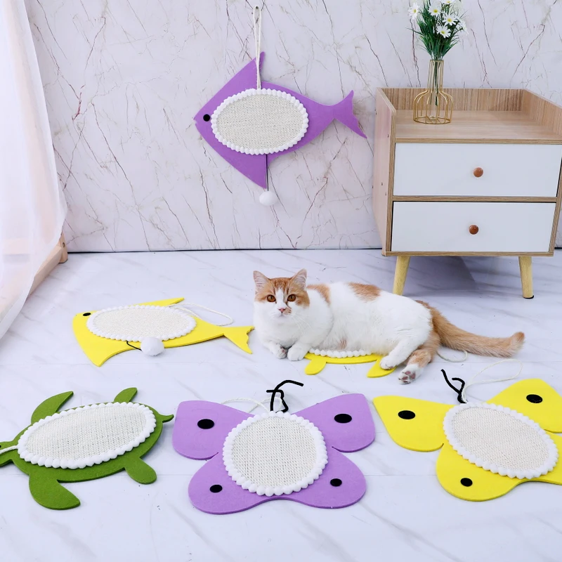 

Wall-mounted Cat Claw Board Grinding Claw Toy For Pet Various Shape Of Scrapers For Cat Protect Paw Cat Toy Cat Suppliers