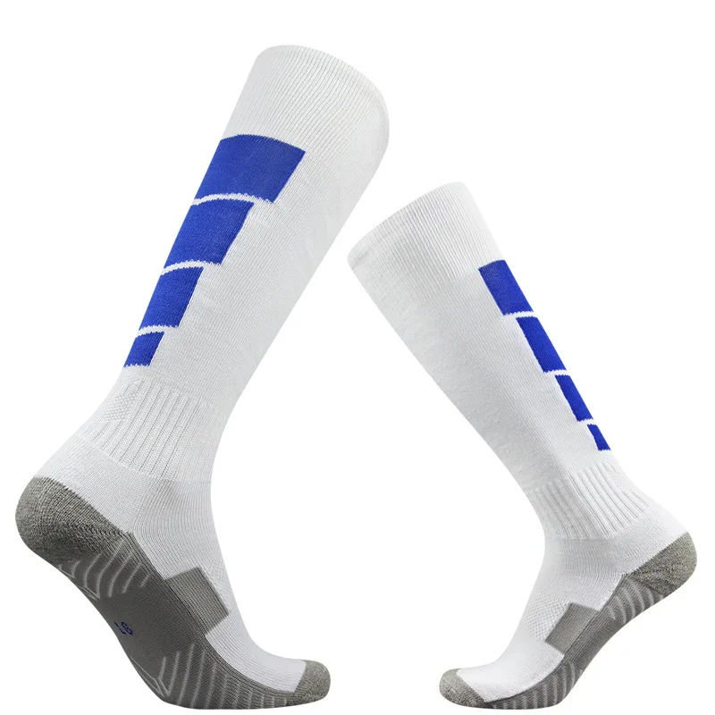 

New Football Socks Men Long Adult High Tube Sport Socks Men Running Thickened Shock Absorption Design Football Socks Anti Slip