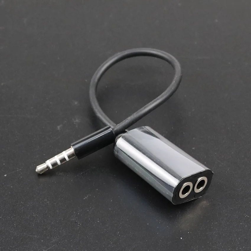 UXi 3 5 мм аудио сплиттер стерео разъем u-образный микрофон и наушники адаптеры для