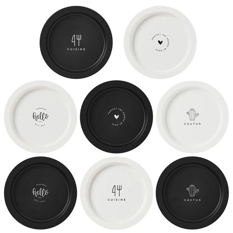 Современное минималистичное блюдо для закусок миска обеда конфет поднос посуда