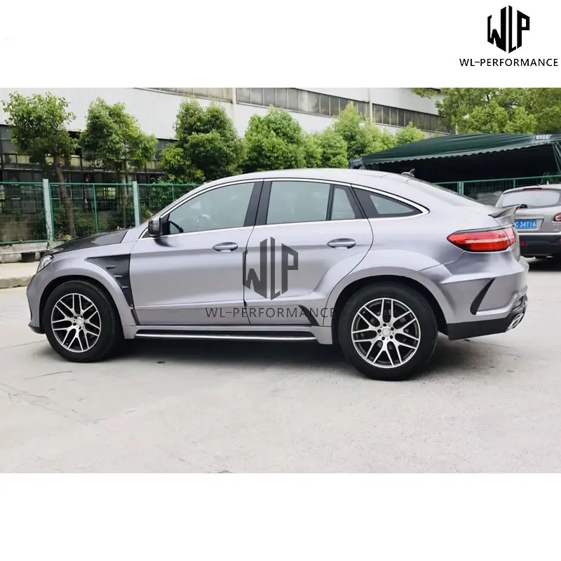 W292 GLE Coupe GLE63 Широкий комплект кузова автомобиля из углеродного волокна PP передний