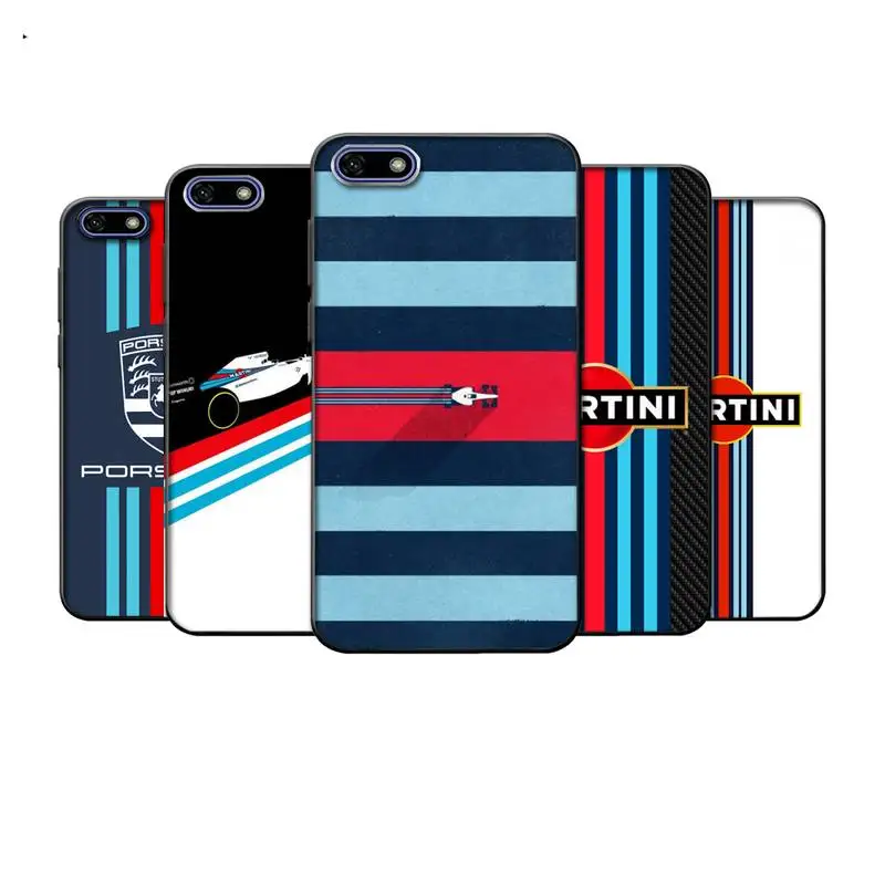 

Martini Racing Phone Case For Xiaomi Mi5 Mi6 Mi8 Mi9 Mi10 F1 X Se Lite Pro Note Mix 2 3 10 Cover
