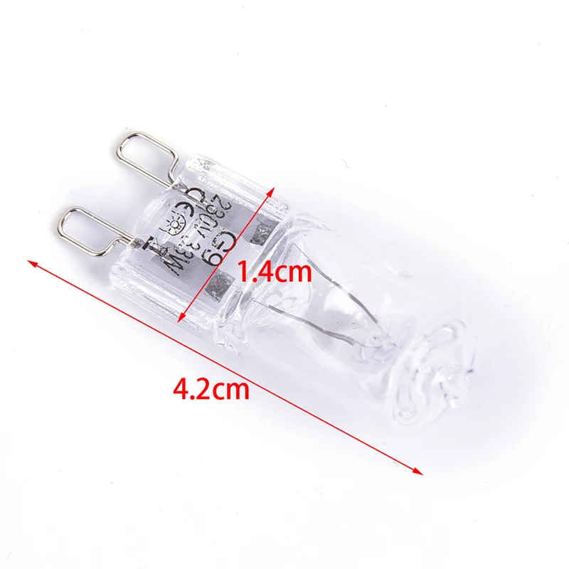 

5pcs G9 220V LED Bulb 18W 28W 33W 35W Halogen Lamp Super Bright Warm White 4.2cm x 1.4cm