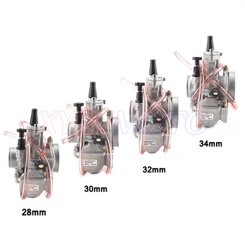 Универсальный карбюратор PWK 28 30 32 34 мм 2T 4T для Keihin Mikuni с Power Jet Yamaha Suzuki Honda 75cc-250cc |