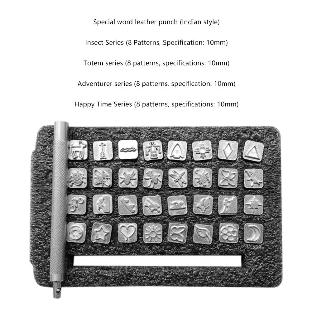 Клеймовочная Печатный штамп инструменты из нержавеющей стали сплав DIY ручной