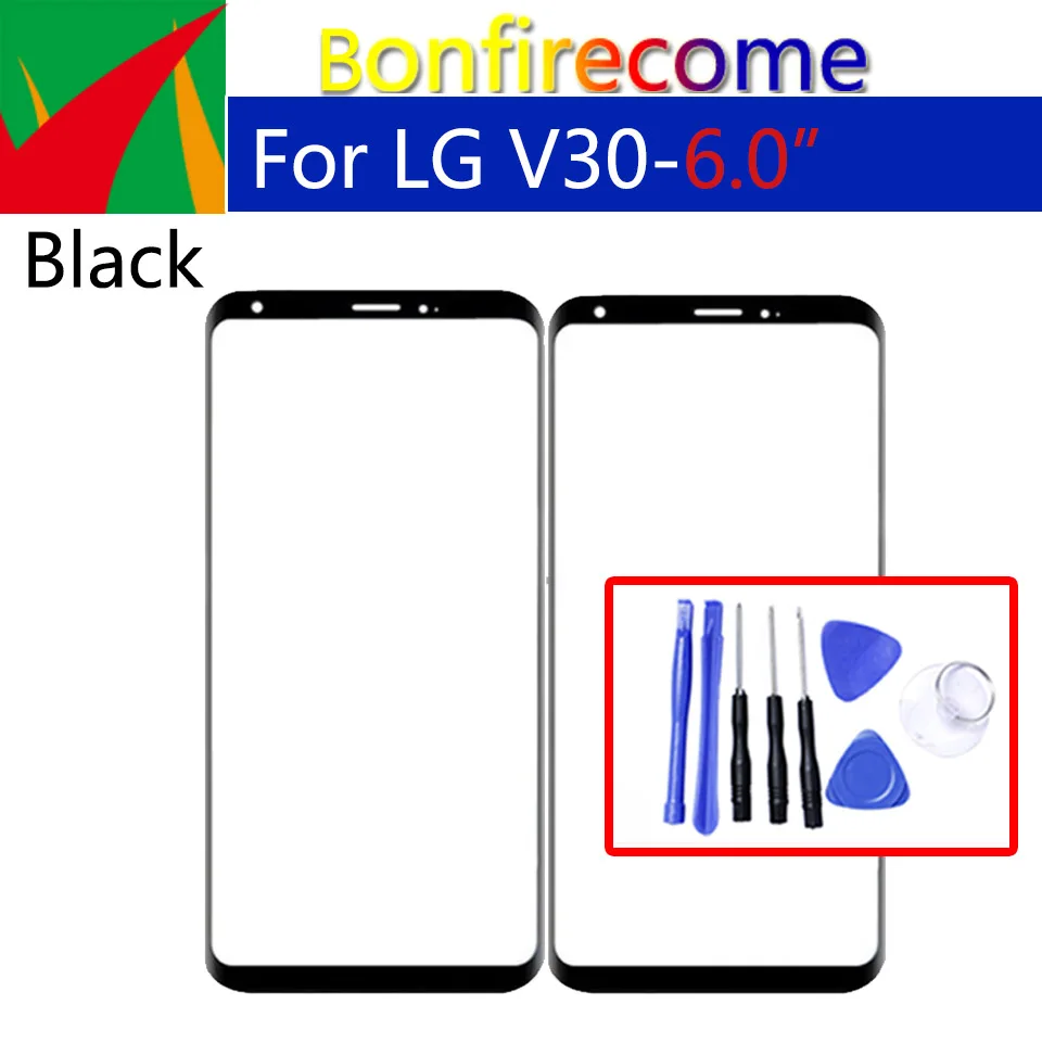 Сенсорный экран 6,0 дюйма для LG V30, H930, H931, H932, VS996, US998, AS998, ЖК-дисплей, Передний сенсорный экран, внешнее стекло, объектив, передняя панель, замена
