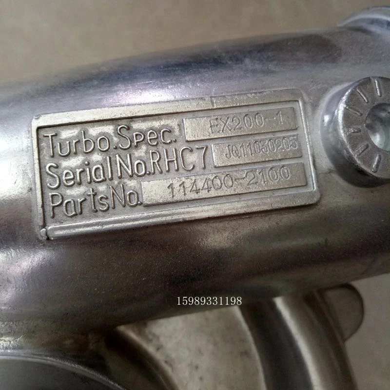 Турбокомпрессор Turbo RHB6 114400-2720 для двигателя HITACHI ISUZU EX200-2 Excavator 6BD0 | Автомобили и