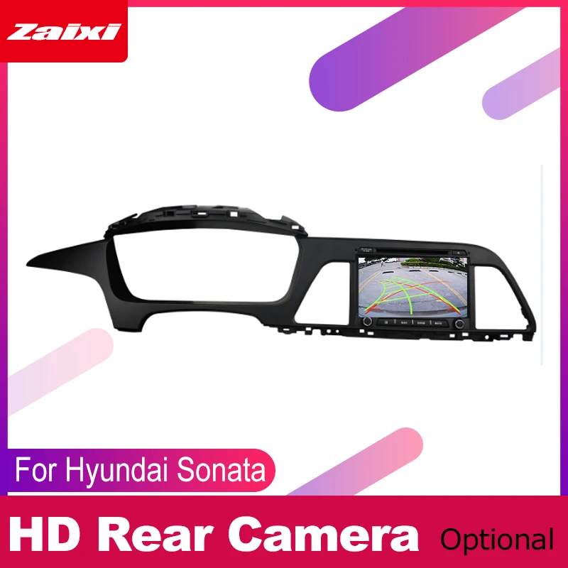 Автомобильный мультимедийный плеер ZaiXi android dvd gps для Hyundai Sonata LF 2015 ~ 2017 LHD навигация