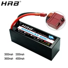 HRB 6S 22,2 V Lipo батарея 3000mah 3300mah 3600mah 4000mah Deans T XT60 XT90 EC5 Жесткий Чехол для внедорожника FPV Самолет RC части