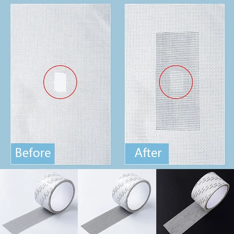 Ремонтная Настенная Наклейка s противомоскитные патчи с отверстиями