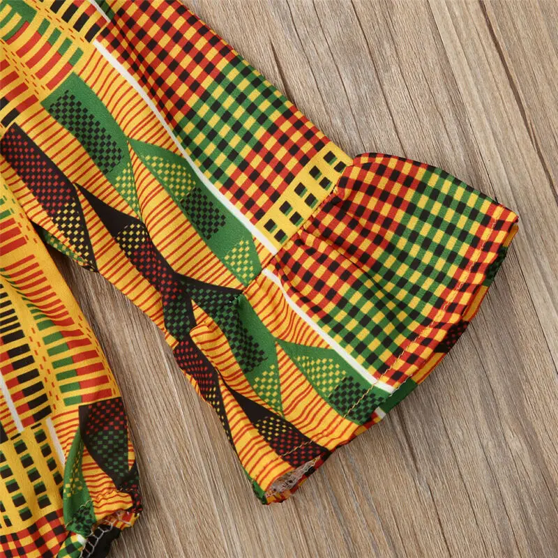 Комбинезон в стиле бохо для младенцев с длинным рукавом|Боди малышек| |