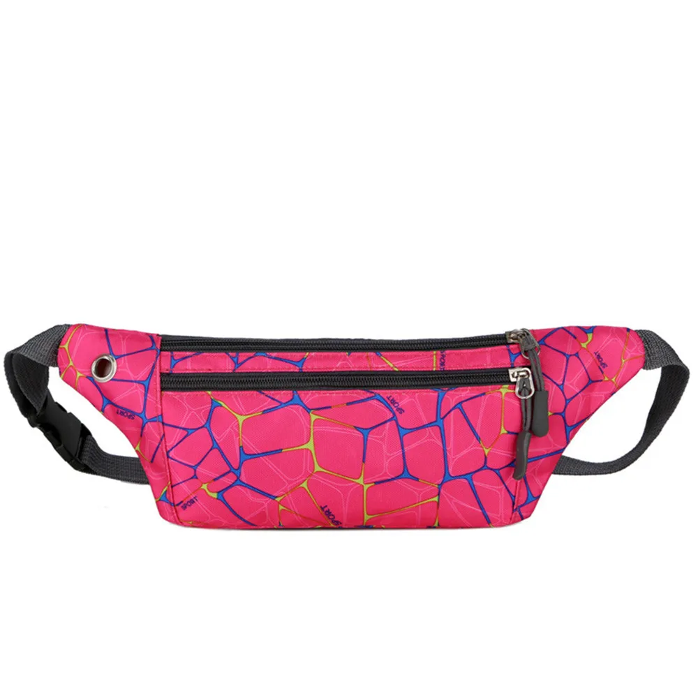 Повседневная Женская и мужская многофункциональная сумка на пояс для спорта