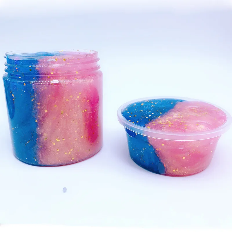 Новый стиль Звездное небо пушистый слайм Goo самодельная воздушная мягкая глина